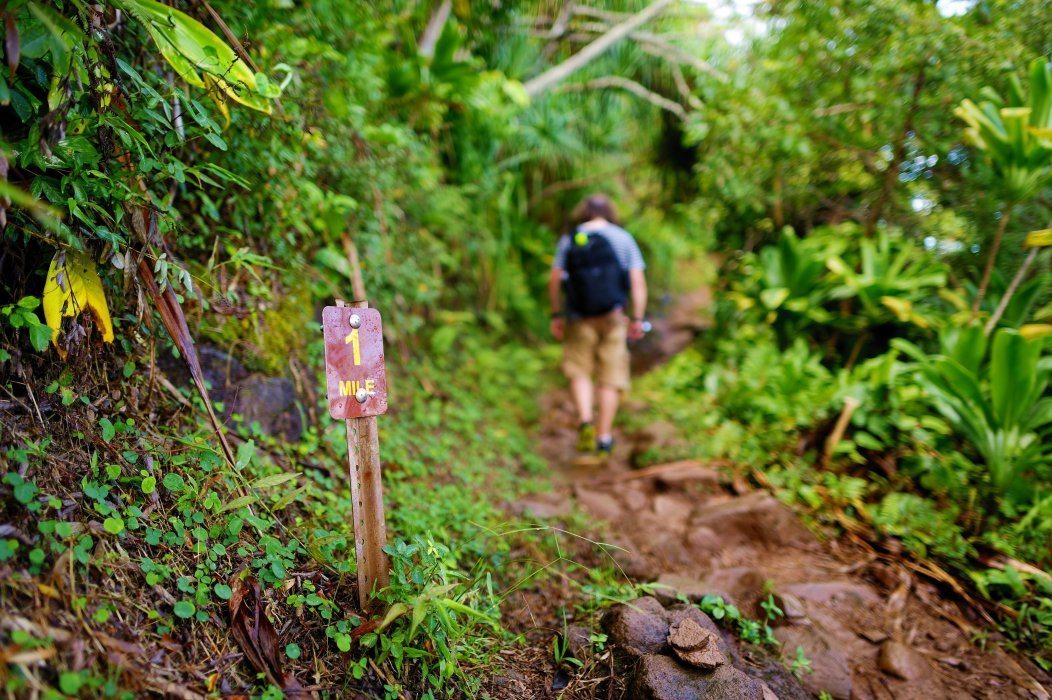 Kalalau Trail РѕРґРЅРёРј РґРЅРµРј