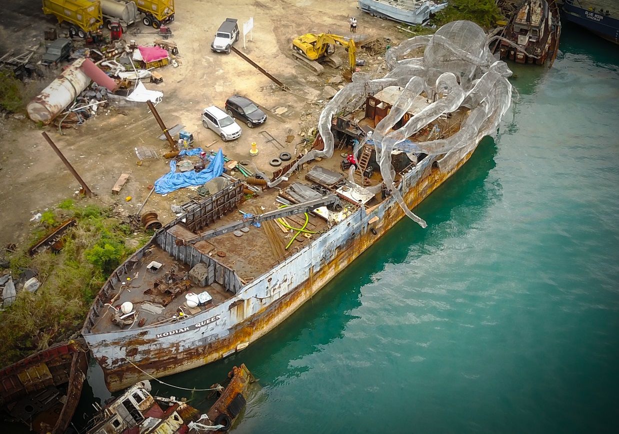 Richard Branson Turning a Pearl Harbor Boat Into a Dive ...