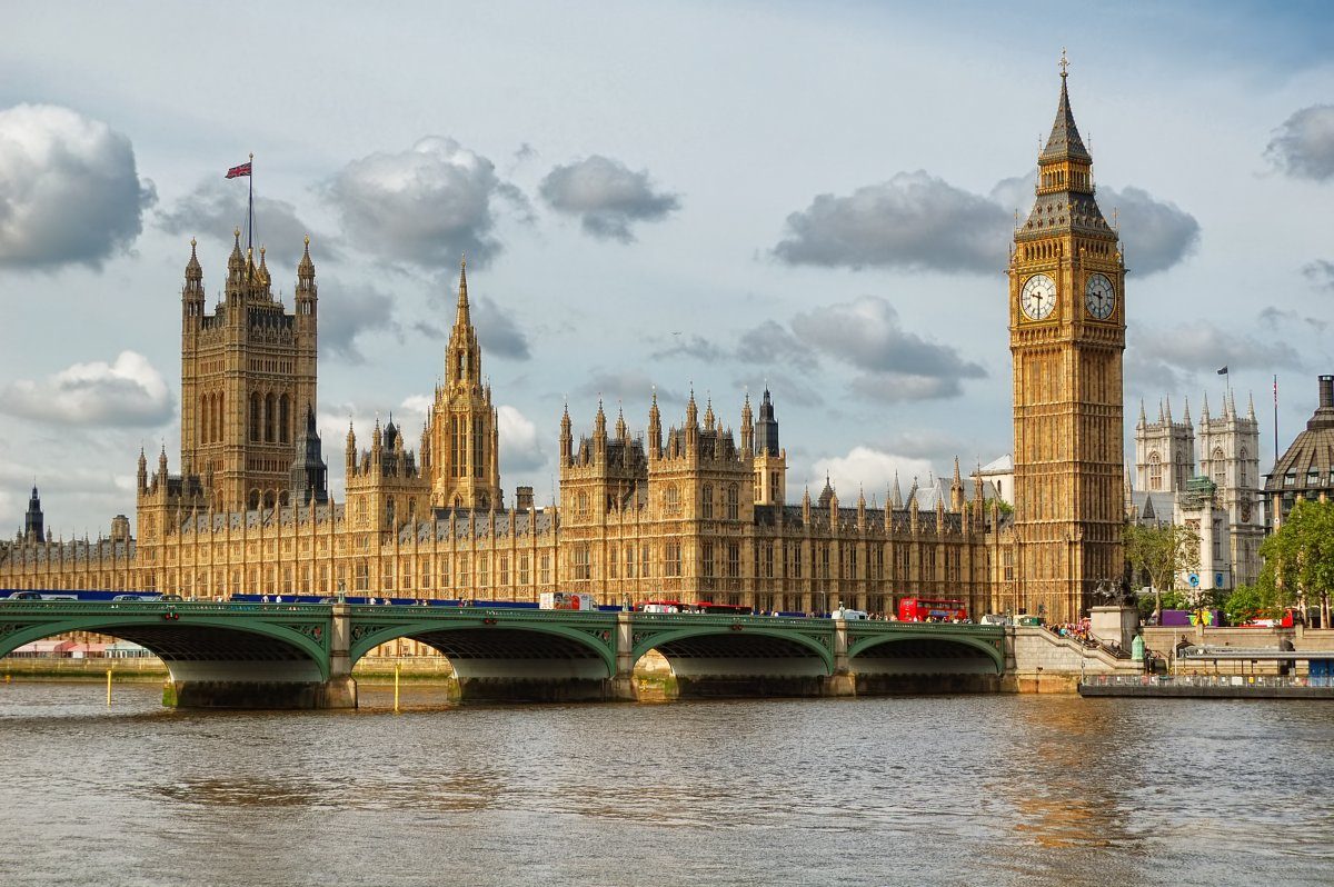 Парламент Великобритании Лондон Биг Бен