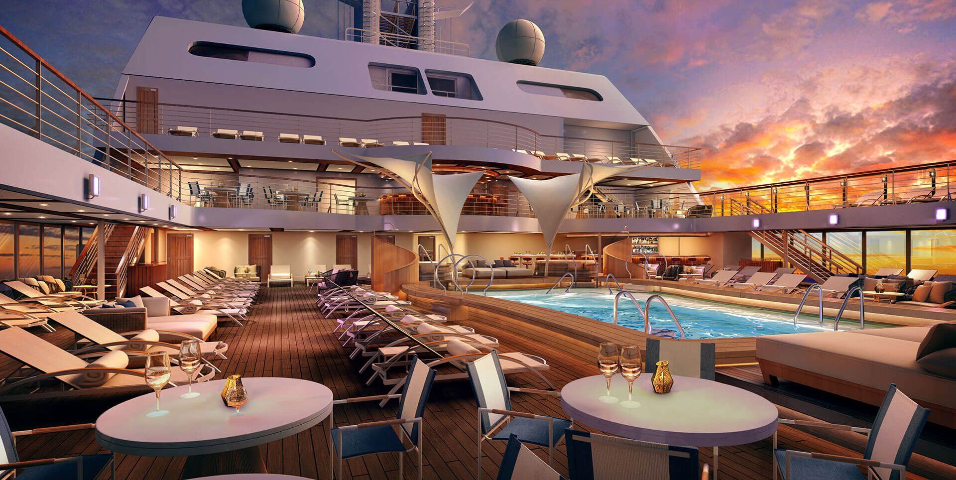 Seabourn encore лайнер